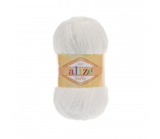 ALIZE Softy - 450 перламутровий білий