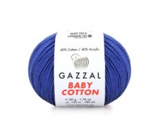 Gazzal Baby Cotton - 3421 синій