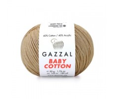 Gazzal Baby Cotton - 3424 бежевий
