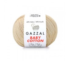 Gazzal Baby Cotton - 3445 рожево-бежевий