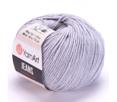 YarnArt JEANS - 80 світло-сірий (попелястий)