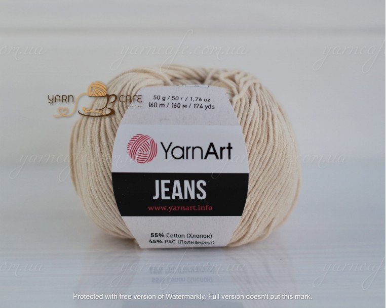 YarnArt JEANS - 05 світло-бежевий