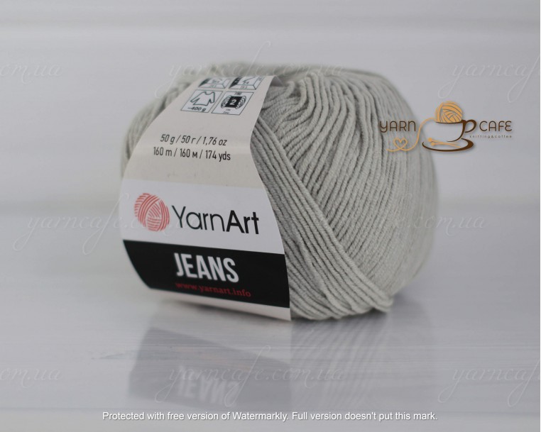 YarnArt JEANS - 49 світло-сірий