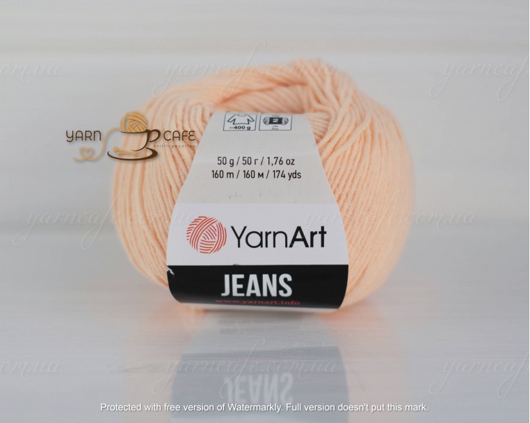 YarnArt JEANS - 73 персиковий